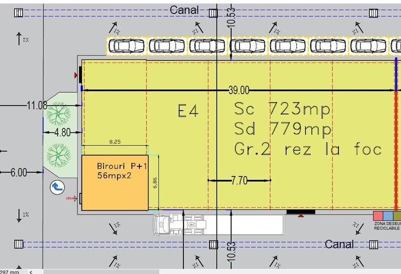 Mogosoaia, Ilfov, spatiu industrial depozit hala 779 mp